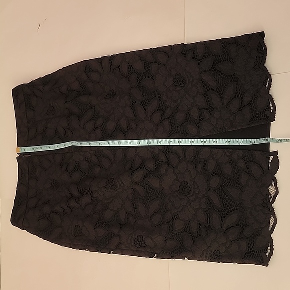 Bebe Black Lace  Skirt/  8. - Picture 7 of 9